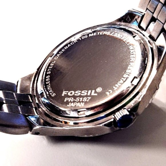 Snap-on Tools FOSSIL Watch in Tin ~ 2005 Old Stock ~ Needs Battery ~ NEW w/Tags - Picture 11 of 16